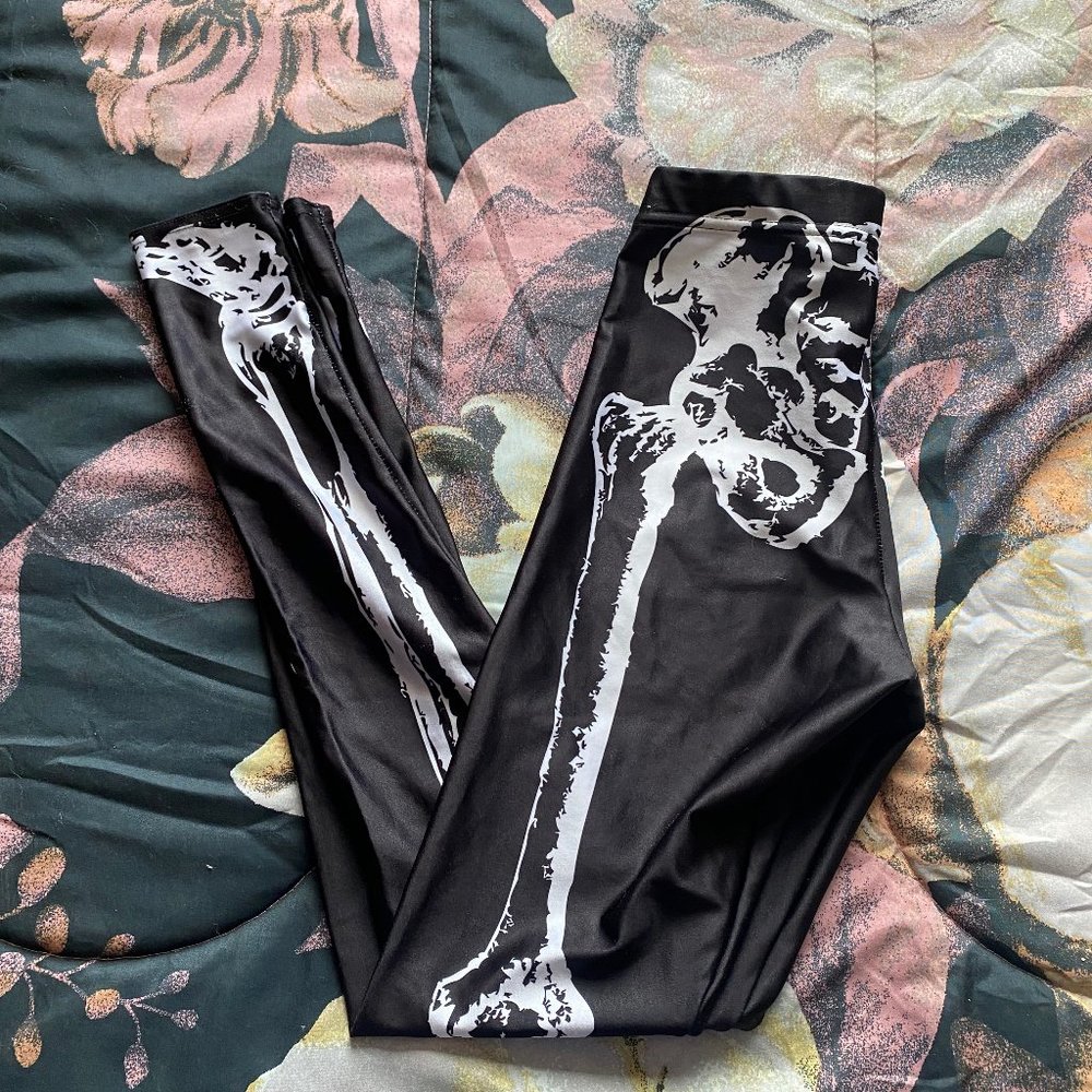 Blackmilk Skeleton Bones Leggings